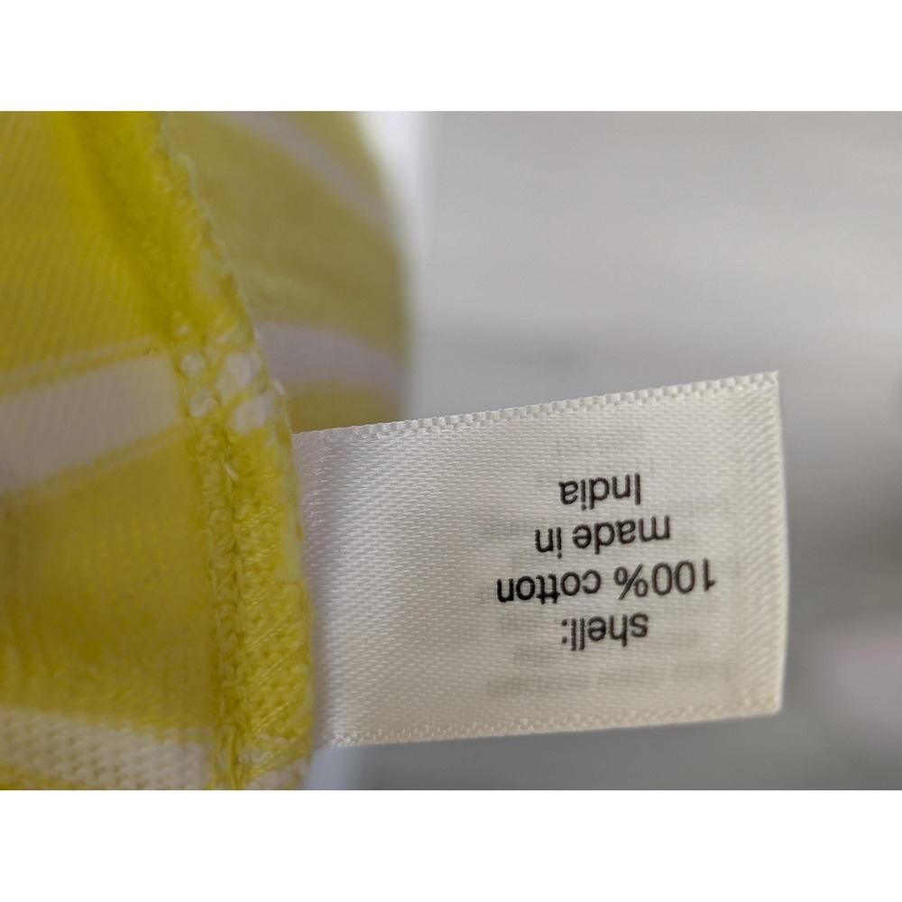 Lane Bryant Dress Womens 2X Yellow Stripe Jersey T Shirt V Neck‎ Belted Pockets - Picture 5 of 8